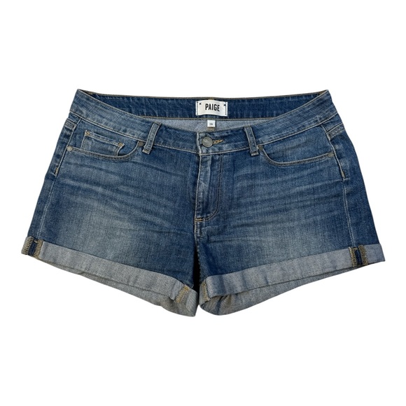 PAIGE Pants - PAIGE Jimmy Jimmy Denim Shorts Women’s 28